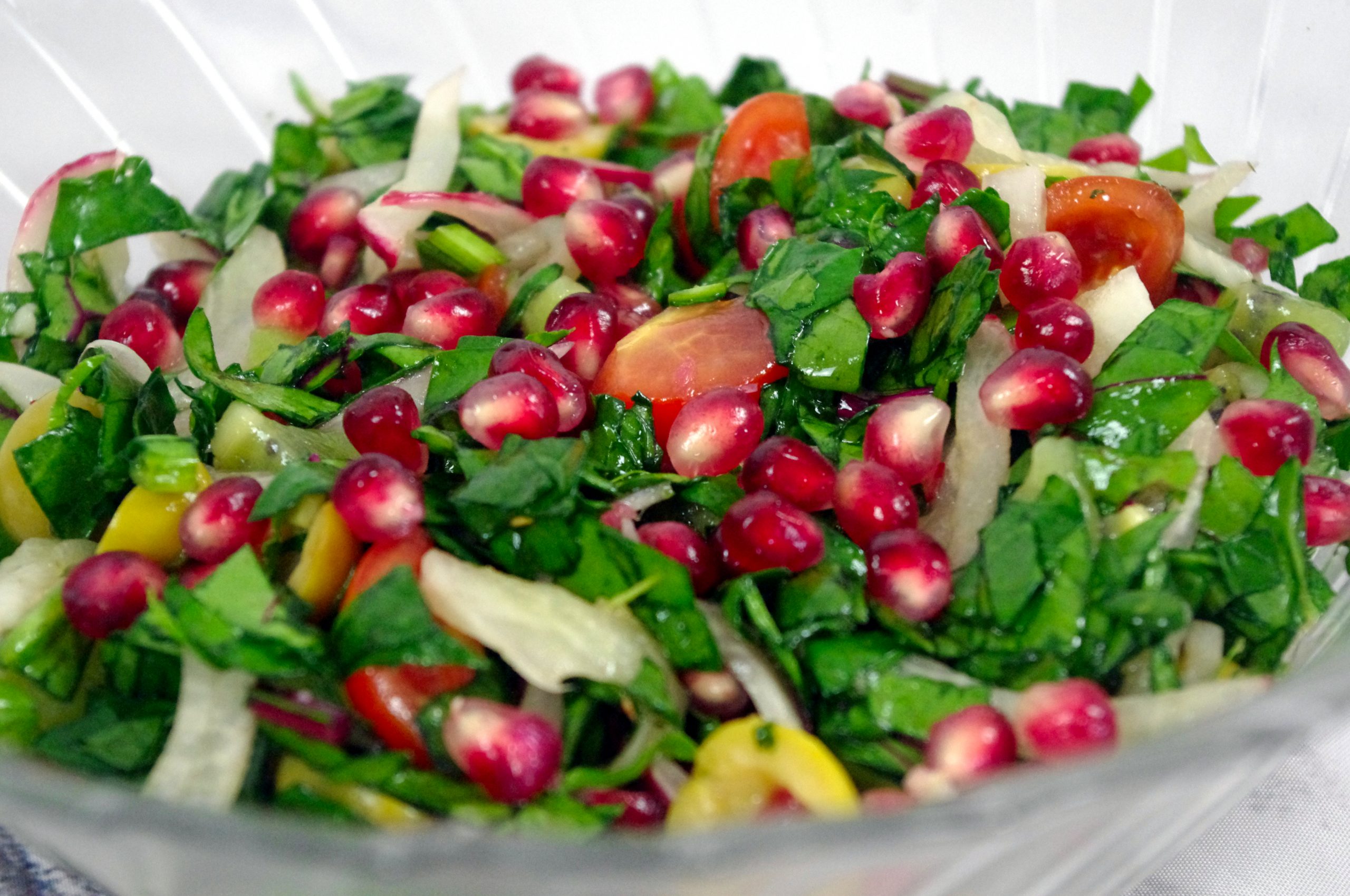 Ensalada verde con frutas